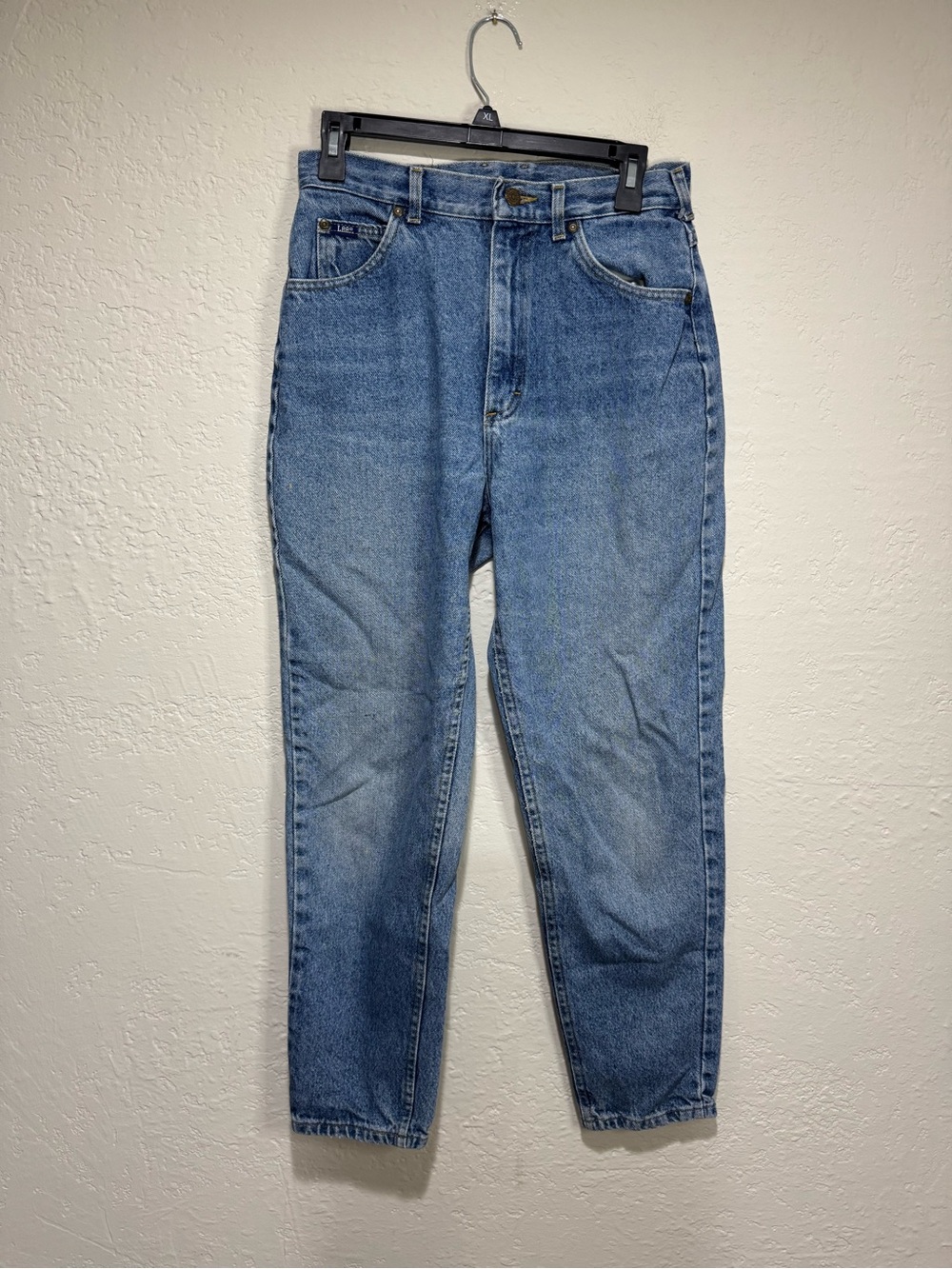Vintage Lee High-Waisted Tapered Jeans